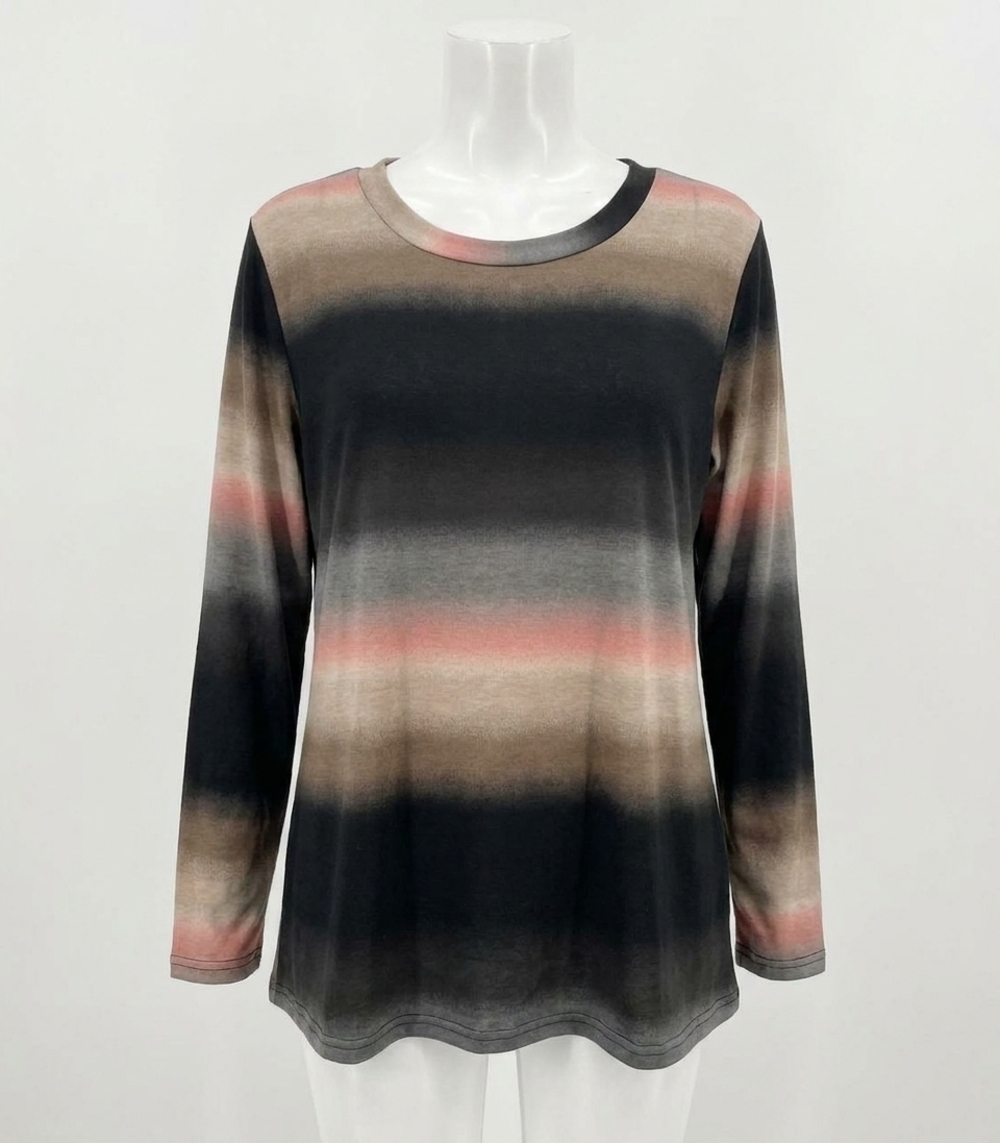 NEW SEW IN LOVE long sleeve top in black